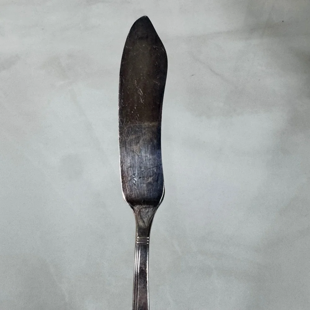 Oneida Nobility Plate Silver Plated‎ Master Butter Knife Caprice Floral Pattern